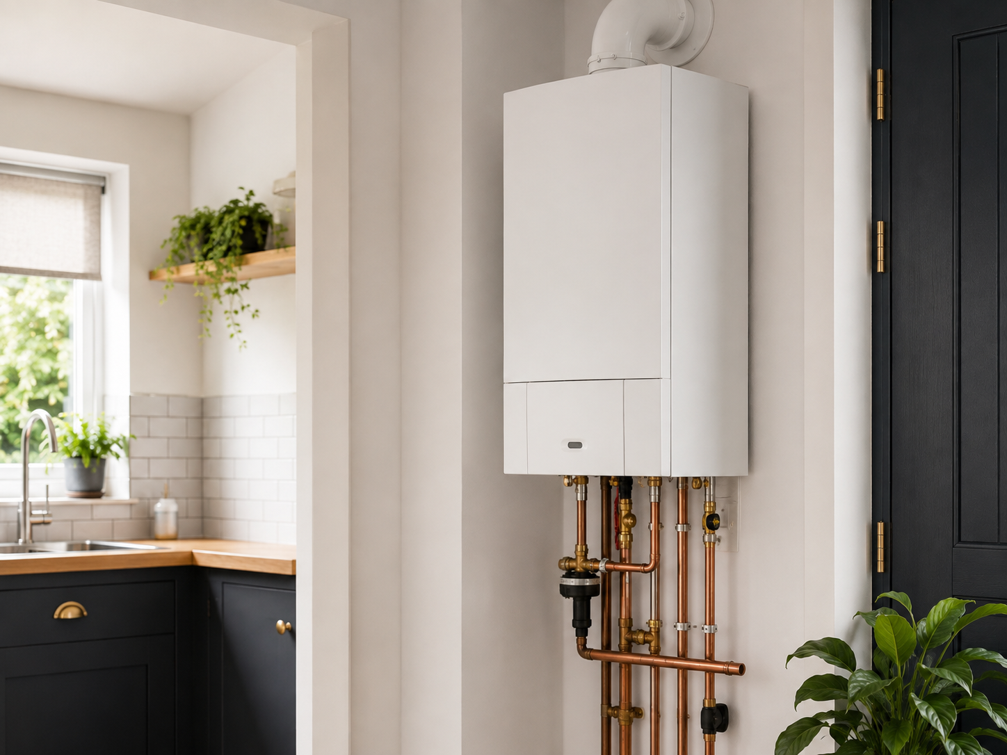 Gas boiler replacement and upgrade